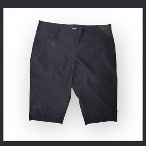 Jofit Womens Elite Slimmer Golf Pedal Pushers 2XL Black